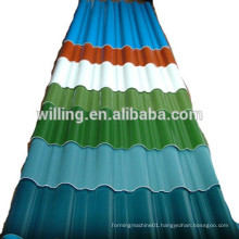 galvanized corrugated steel roofing sheet in china